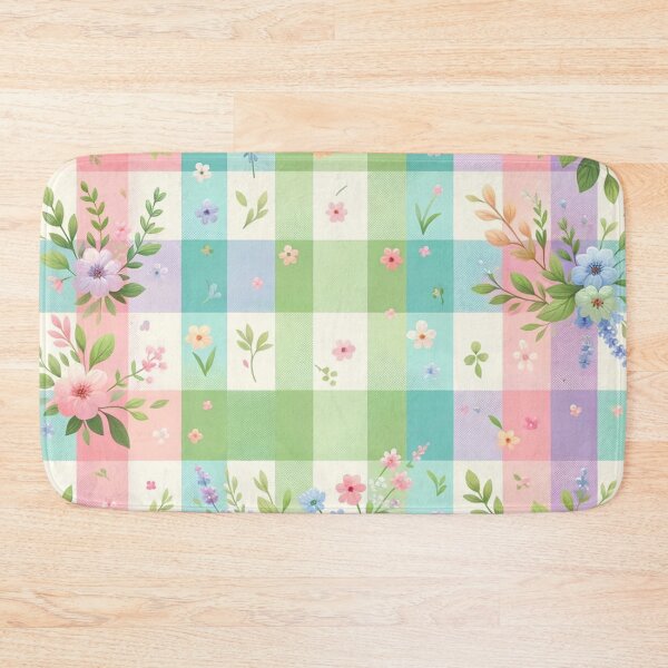 Item preview, Spring-Inspired Checkered (Gingham) Pattern designed and sold by PinUpPizzazz.
