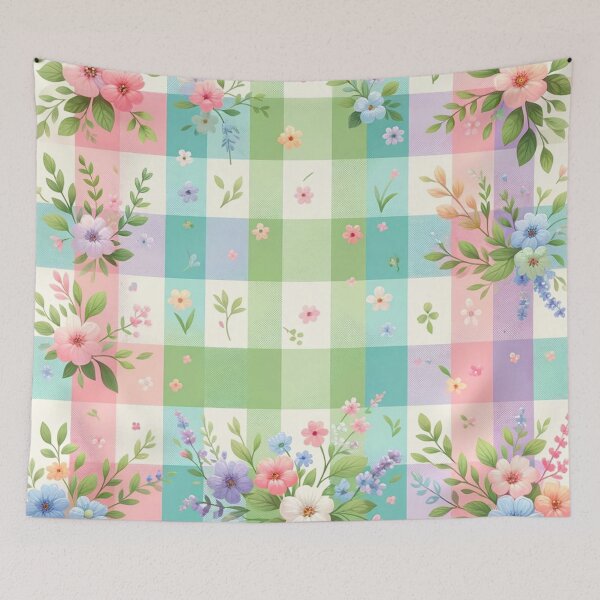 Item preview, Spring-Inspired Checkered (Gingham) Pattern designed and sold by PinUpPizzazz.