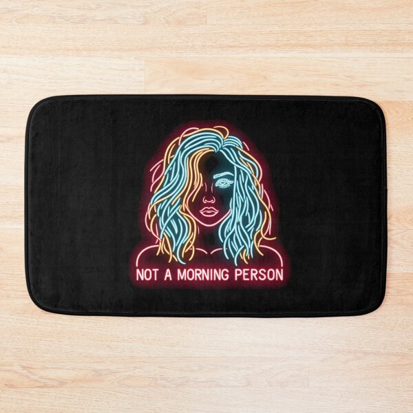 Item preview, Neon Lights: Not a Morning Person designed and sold by Dungeon-Depot.
