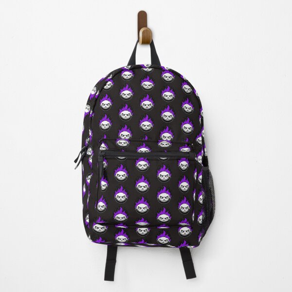 Item preview, Cartoon Face on Fire Artistic Purple Dark Version designed and sold by Andrew Frelas.