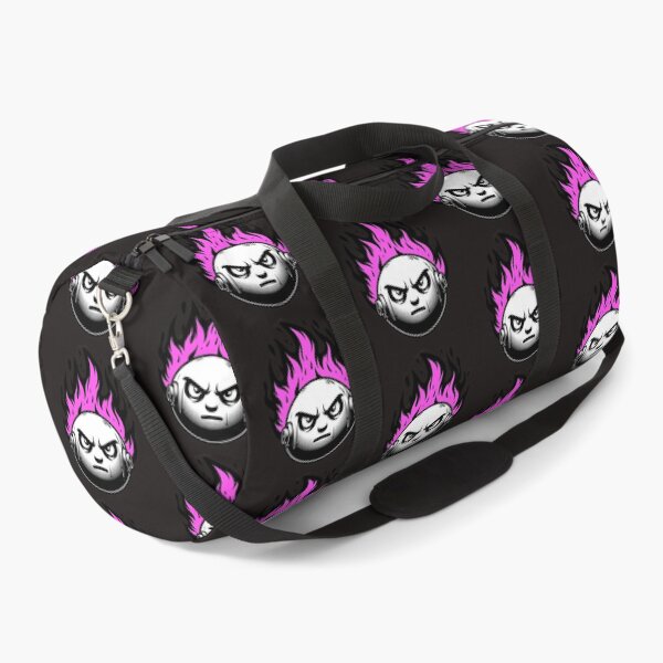 Item preview, Cartoon Face on Fire Artistic Pink Dark Version designed and sold by Andrew Frelas.