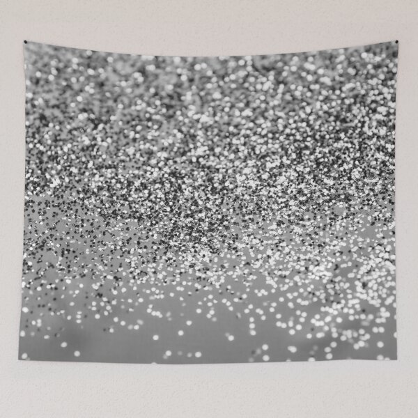Item preview, Silver Gray Glam #5 (Photo of Glitter Only - Not Reflective) designed and sold by Anita's & Bella's Art.