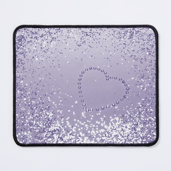 Item preview, Ultra Violet Lady Heart #1 (Photo of Glitter Only - Not Reflective) designed and sold by Anita's & Bella's Art.
