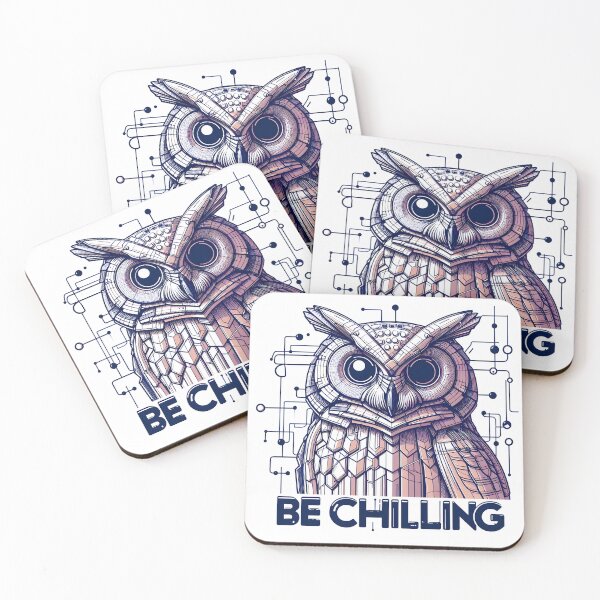 Item preview, Owl: Owl be chilling designed and sold by Dungeon-Depot.