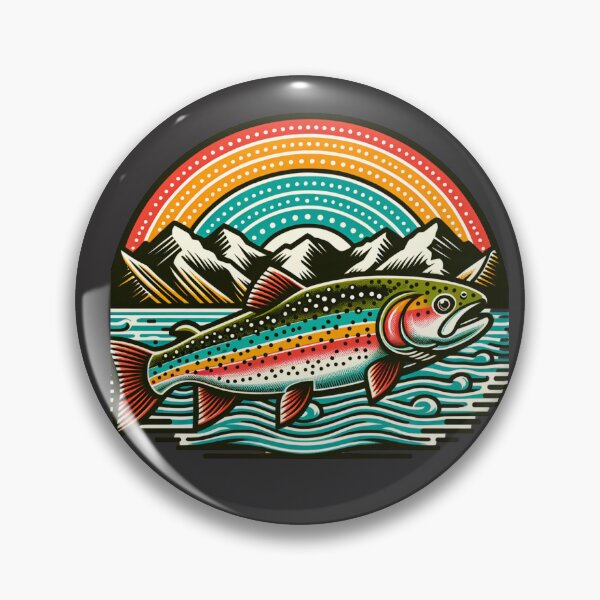 Item preview, Rainbow Trout Design designed and sold by HippieFarms11.