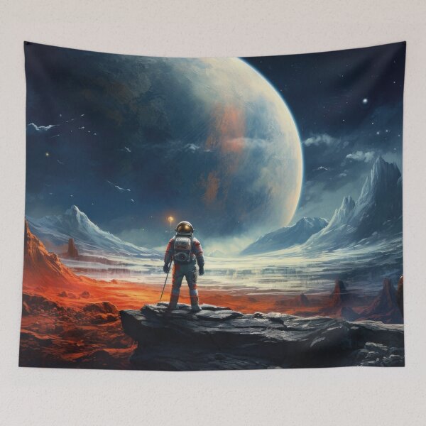 Item preview, Astronaut on a distant planet designed and sold by Mauswohn.
