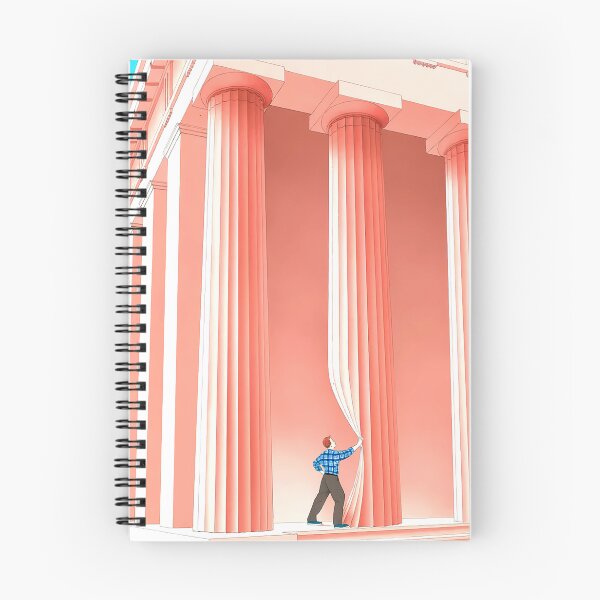 Item preview, Curtained Pillars | Art Of Guy Billout designed and sold by terryurko.
