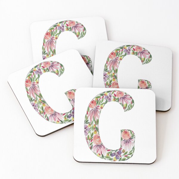 Item preview, Floral Name Letter G designed and sold by ttmc.