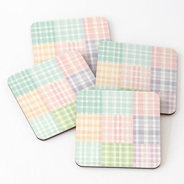 Item preview, Spring-Inspired Gingham Pattern Print designed and sold by PinUpPizzazz.
