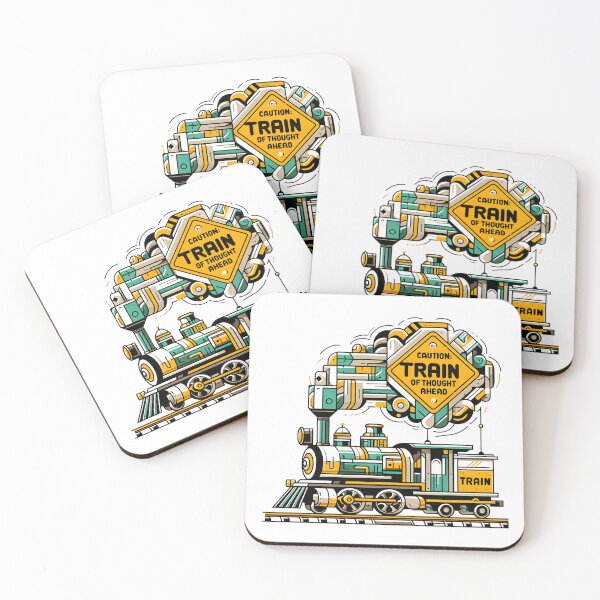 Item preview, Train: Caution: Train of Thought Ahead designed and sold by Dungeon-Depot.