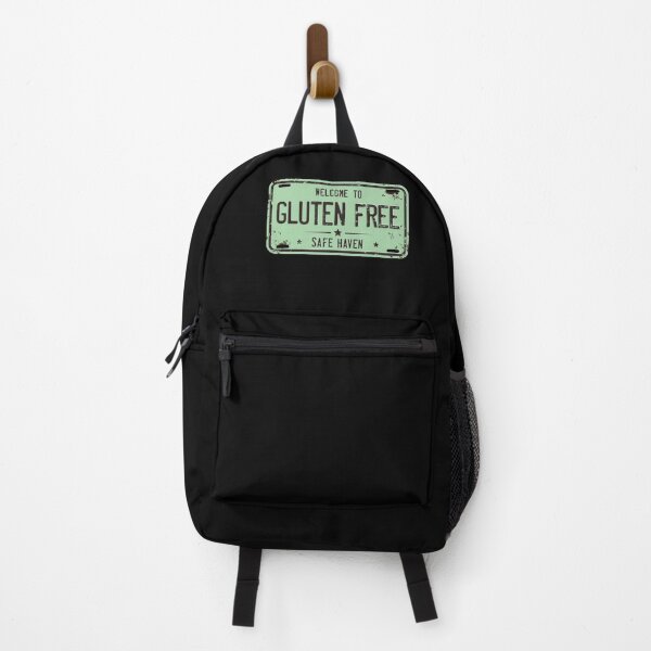 Item preview, Gluten-fee safe haven" licence plate green version designed and sold by MyGluteesFree77.
