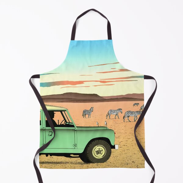Item preview, Green Jeep in Sahara | Art Of Guy Billout designed and sold by terryurko.