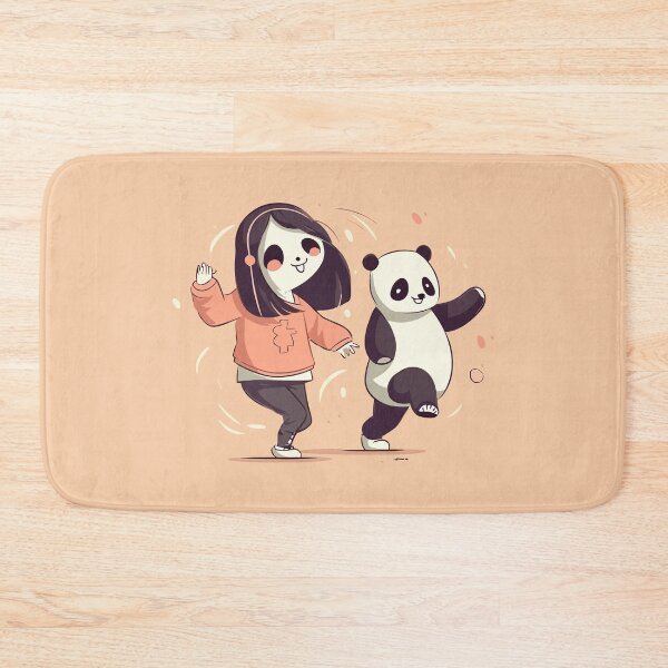 Item preview, Girl Dancing with Panda designed and sold by Amir Faysal.