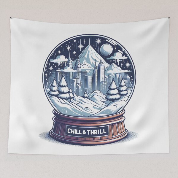 Item preview, Snow Globe: Chill and Thrill designed and sold by Dungeon-Depot.