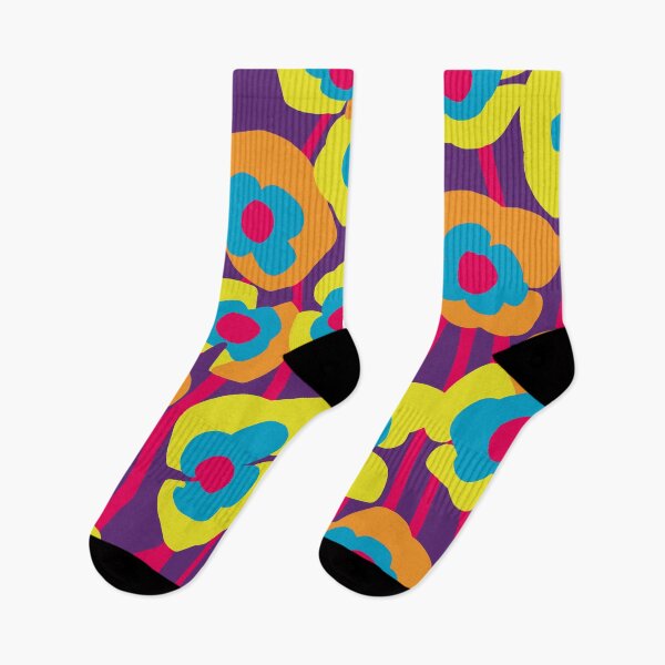 Item preview, Floral Fusion: Explosion of Pop Colors designed and sold by octoartopus.