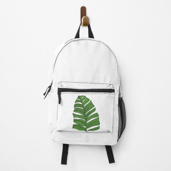 Item preview, Green banana leaf, green leaf hand drawn present of simply of nature designed and sold by pipikijung.