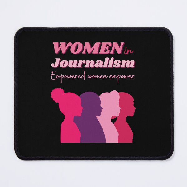 Item preview, women in journalism designed and sold by annoying-shirts.