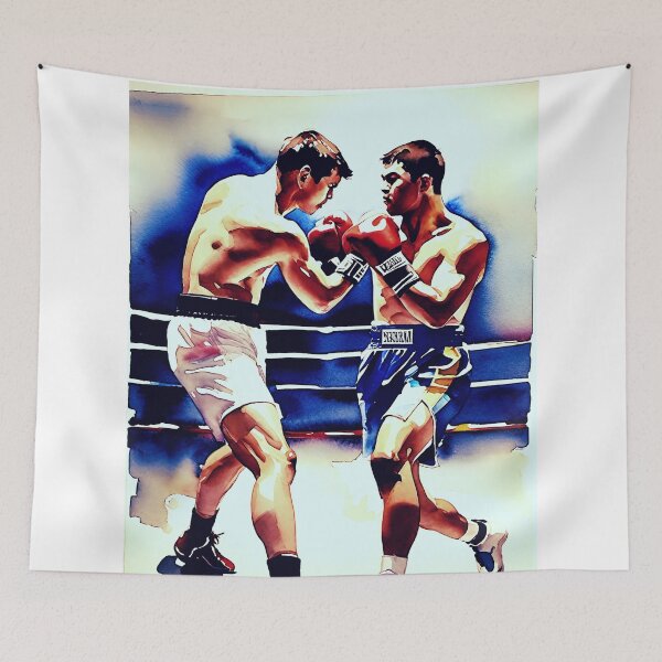 Item preview, Boxers Sparring. Digitalart WallsOfFame designed and sold by WallsOfFameAust.