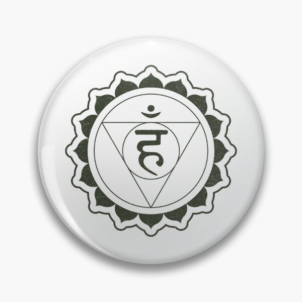 Item preview, Throat Chakra Mandala - Snow + Pine designed and sold by Irene Estelle.