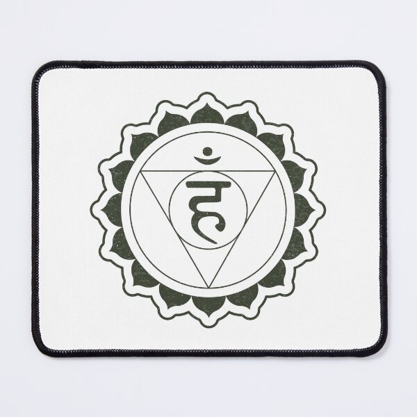 Item preview, Throat Chakra Mandala - Snow + Pine designed and sold by Irene Estelle.