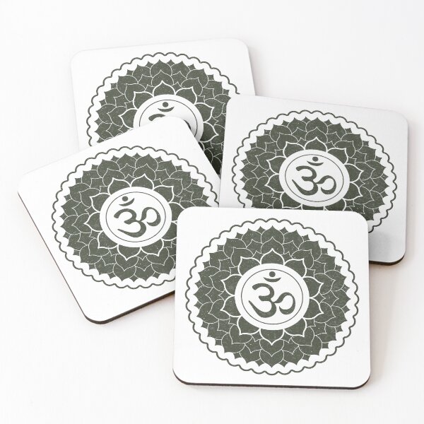 Artikelvorschau, Crown Chakra Mandala - Snow + Pine entworfen und verkauft von Irene Estelle.