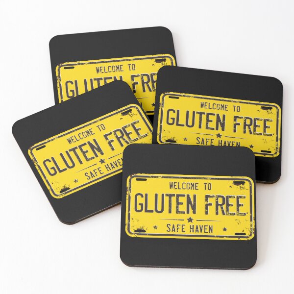 Item preview, "Gluten-fee safe haven" licence plate designed and sold by MyGluteesFree77.