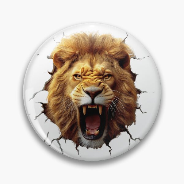 Item preview,  Roaring Lion Clip Art, Nursery Art, Instant Digital Download, Card Making, Lion Clip Art, Digital Paper Craft designed and sold by Witoon077.