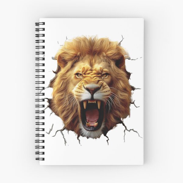Item preview,  Roaring Lion Clip Art, Nursery Art, Instant Digital Download, Card Making, Lion Clip Art, Digital Paper Craft designed and sold by Witoon077.