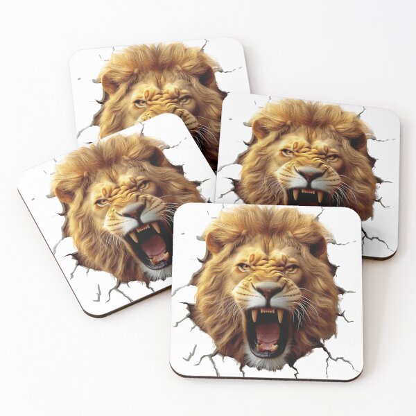Item preview,  Roaring Lion Clip Art, Nursery Art, Instant Digital Download, Card Making, Lion Clip Art, Digital Paper Craft designed and sold by Witoon077.