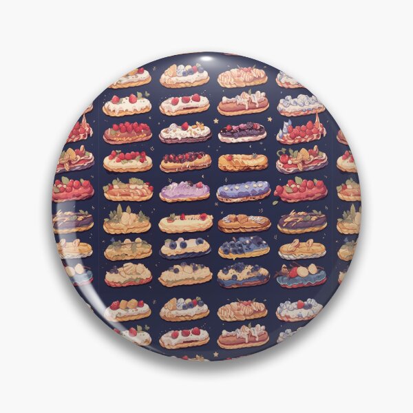 Item preview, Assorted Fruity Eclair Flavors Pattern designed and sold by Alicia Chee.