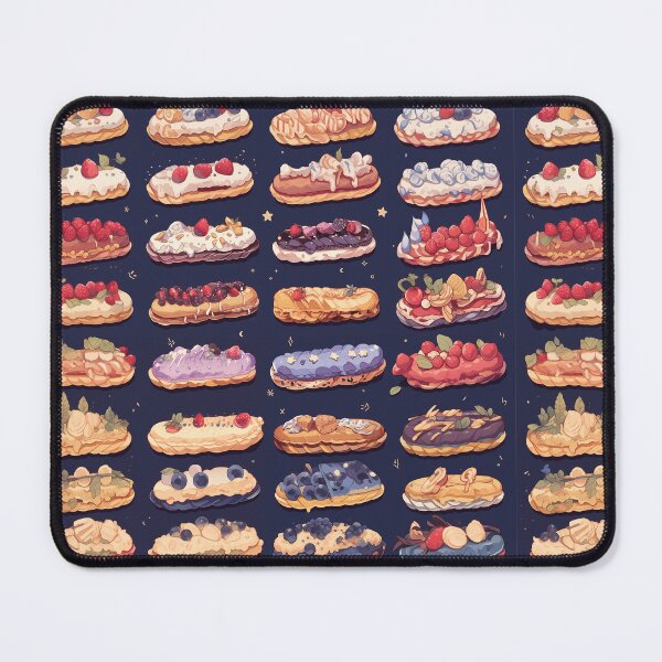 Item preview, Assorted Fruity Eclair Flavors Pattern designed and sold by Alicia Chee.