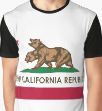 Klassische neue Kalifornien-Republik Grafik T-Shirt