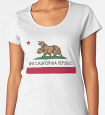 Klassische neue Kalifornien-Republik Frauen Premium T-Shirts