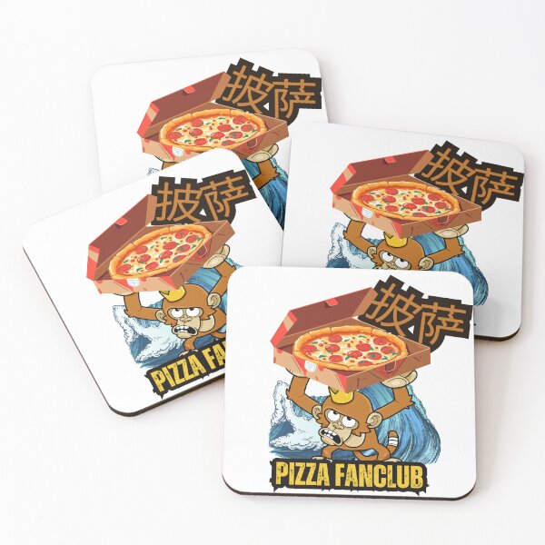 Item preview, PIZZA FANCLUB designed and sold by Stickyyverse.