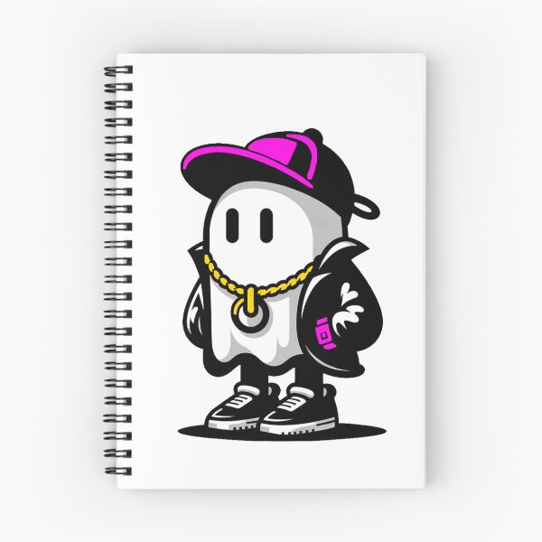 Item preview, Cartoon Ghost StreetWear Pink designed and sold by Andrew Frelas.