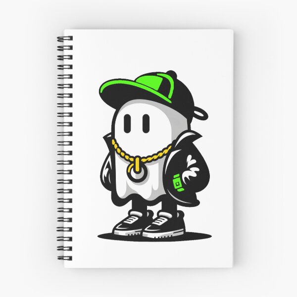 Item preview, Cartoon Ghost StreetWear Green designed and sold by Andrew Frelas.