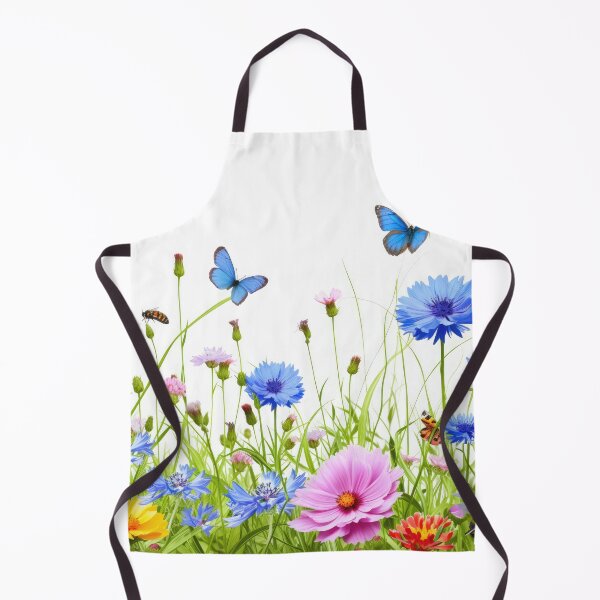 Item preview, Flower meadow landscape designed and sold by FlowersColorful.