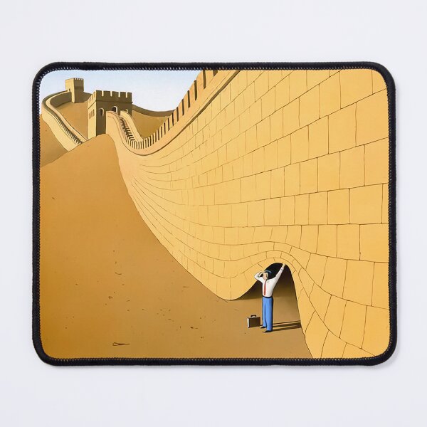 Item preview, Great Wall | Art Of Guy Billout designed and sold by terryurko.