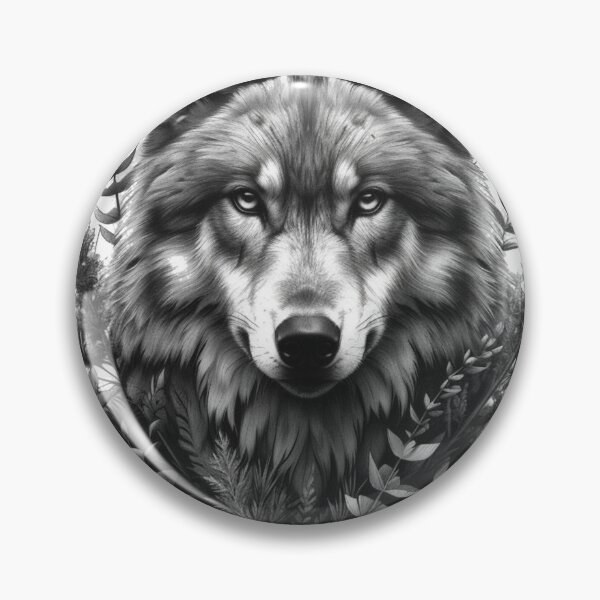 Item preview, Guardian of the Compass: The Wolf's Geometric Haven designed and sold by dungeonwarriors.