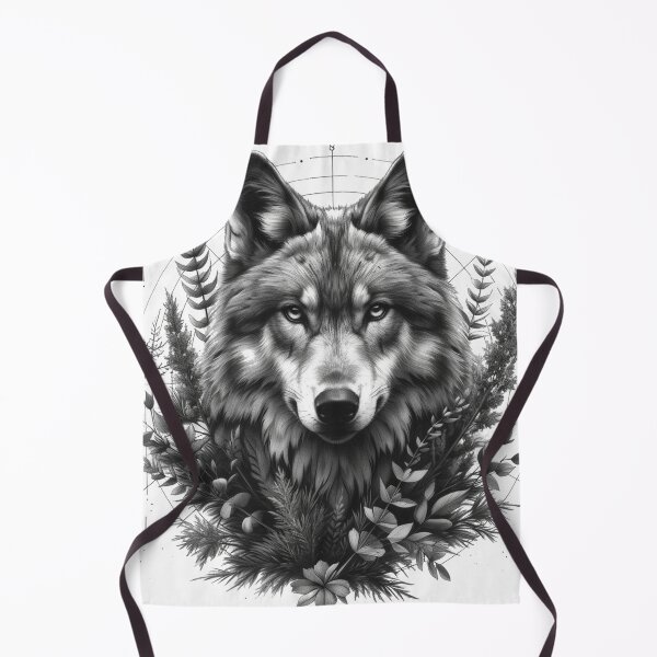 Item preview, Guardian of the Compass: The Wolf's Geometric Haven designed and sold by dungeonwarriors.
