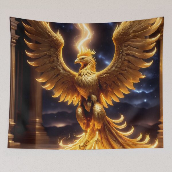 Item preview, Golden Phoenix designed and sold by Bunmigraphics .