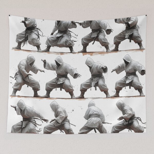 Item preview, Dance of the Shadow Warriors: A Martial Ballet designed and sold by dungeonwarriors.
