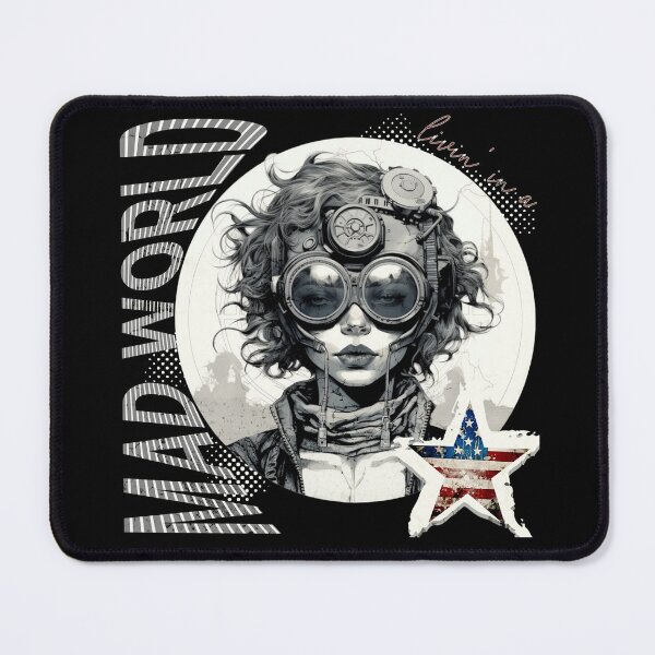 Item preview, LIVING IN A MAD WORLD designed and sold by justyna-s28.