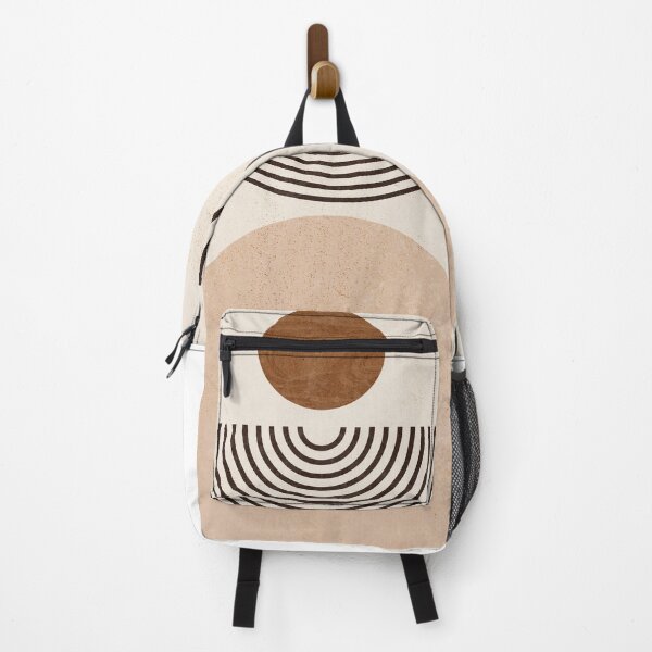 Item preview, Beige Mid Century Abstract Rainbow #1 designed and sold by LY DESIGN.