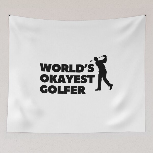 Item preview, World's okayest golfer designed and sold by Bananobanini.