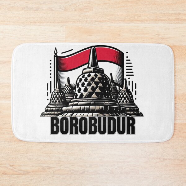 Item preview, Borobudur Temple - Indonesia designed and sold by ManikRaja.