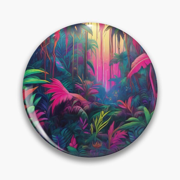 Item preview, Fantastical Neon Paradise (493) designed and sold by WASjourney.
