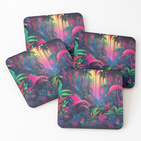 Item preview, Fantastical Neon Paradise (493) designed and sold by WASjourney.