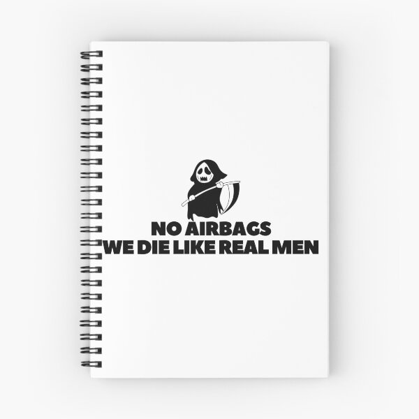 Item preview, No Airbags We Die Like Real Men designed and sold by Bananobanini.