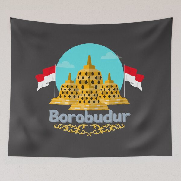 Item preview, Borobudur Temple/Indonesia designed and sold by ManikRaja.